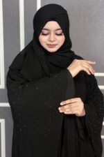 V1 abayas offer a beautiful, flowing silhouette with elegant movement