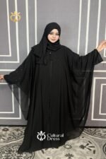 V1 abayas offer a beautiful, flowing silhouette with elegant movement - Image 3