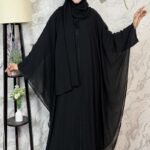 V2+ abayas offer a beautiful, flowing silhouette with elegant movement