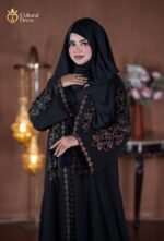 Black Stone Work Borka - Cultural Dress Black Beauty Koti Borka Set